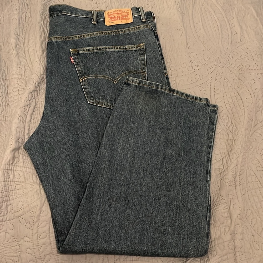 Levi’s 550 relaxed fit jeans blue Men’s size 46x30